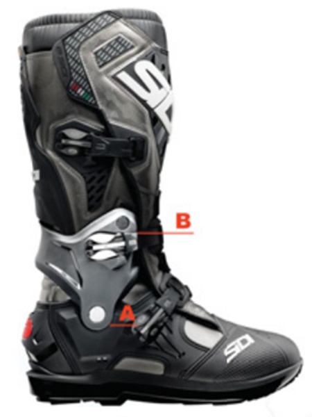 ATOJO SRS MXブーツ BLACK/BLACK SiDI | すべての商品